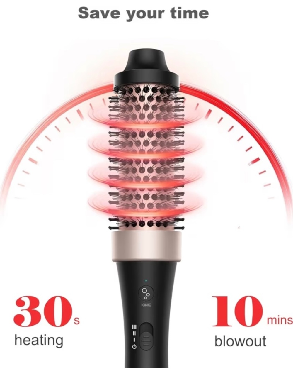 Ionic Thermal Brush,1.5 Inch,Volume Styling Round Brush - Picture 6 of 10